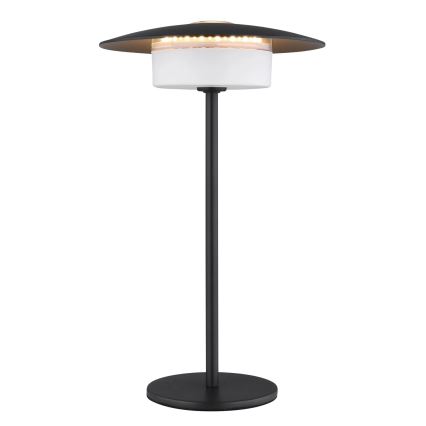 Globo - LED Vanjska punjiva dodirna stolna lampa LED/3W/3,7V 1800/2700/3000K IP44 1800 mAh crna