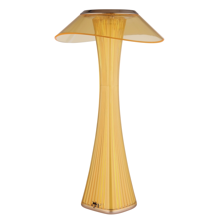 Globo - LED prigušiva i punjiva stolna lampa LED/2,5W/3,7V 1200 mAh 2700/4500/6500K zlatna