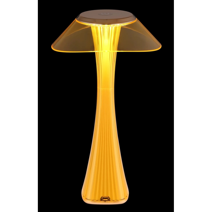 Globo - LED prigušiva i punjiva stolna lampa LED/2,5W/3,7V 1200 mAh 2700/4500/6500K zlatna