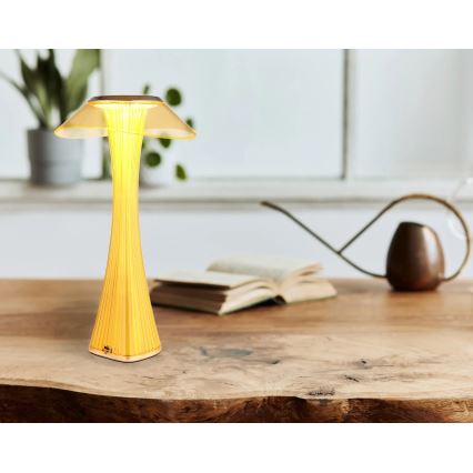 Globo - LED Prigušiva punjiva stolna lampa LED/2,5W/3,7V 1200mAh 2700K/4500K/6500K zlatna