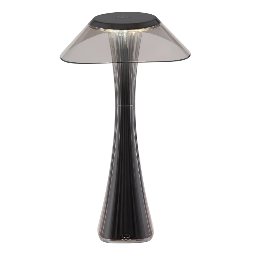 Globo - LED Prigušiva punjiva stolna lampa LED/2,5W/3,7V 1200mAh 2700K/4500K/6500K crna