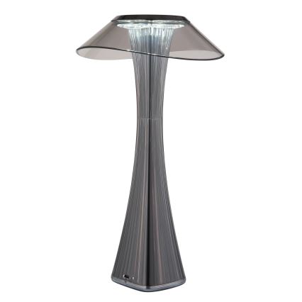 Globo - LED Prigušiva punjiva stolna lampa LED/2,5W/3,7V 1200mAh 2700K/4500K/6500K crna