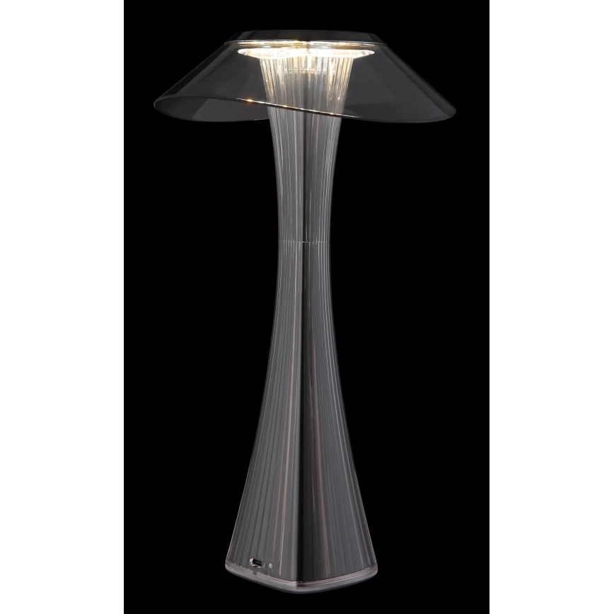 Globo - LED Prigušiva punjiva stolna lampa LED/2,5W/3,7V 1200mAh 2700K/4500K/6500K crna