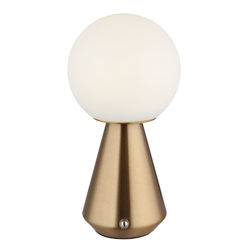 Globo - LED Prigušiva dodirna vanjska stolna lampa LED/1,5W/5V 3000/4500/6500K 1800 mAh IP41 bakrena