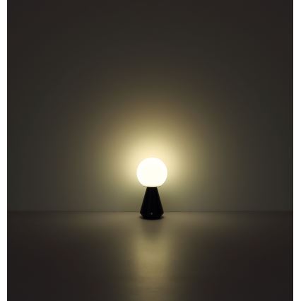 Globo - LED Prigušiva dodirna vanjska stolna lampa LED/1,5W/5V 3000/4500/6500K 1800 mAh IP41 mat krom