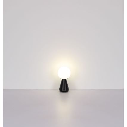 Globo - LED Prigušiva dodirna vanjska stolna lampa LED/1,5W/5V 3000/4500/6500K 1800 mAh IP41 crna