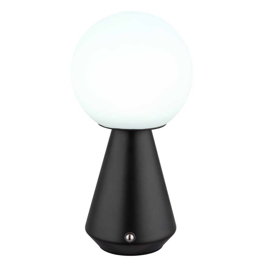 Globo - LED Prigušiva dodirna vanjska stolna lampa LED/1,5W/5V 3000/4500/6500K 1800 mAh IP41 crna