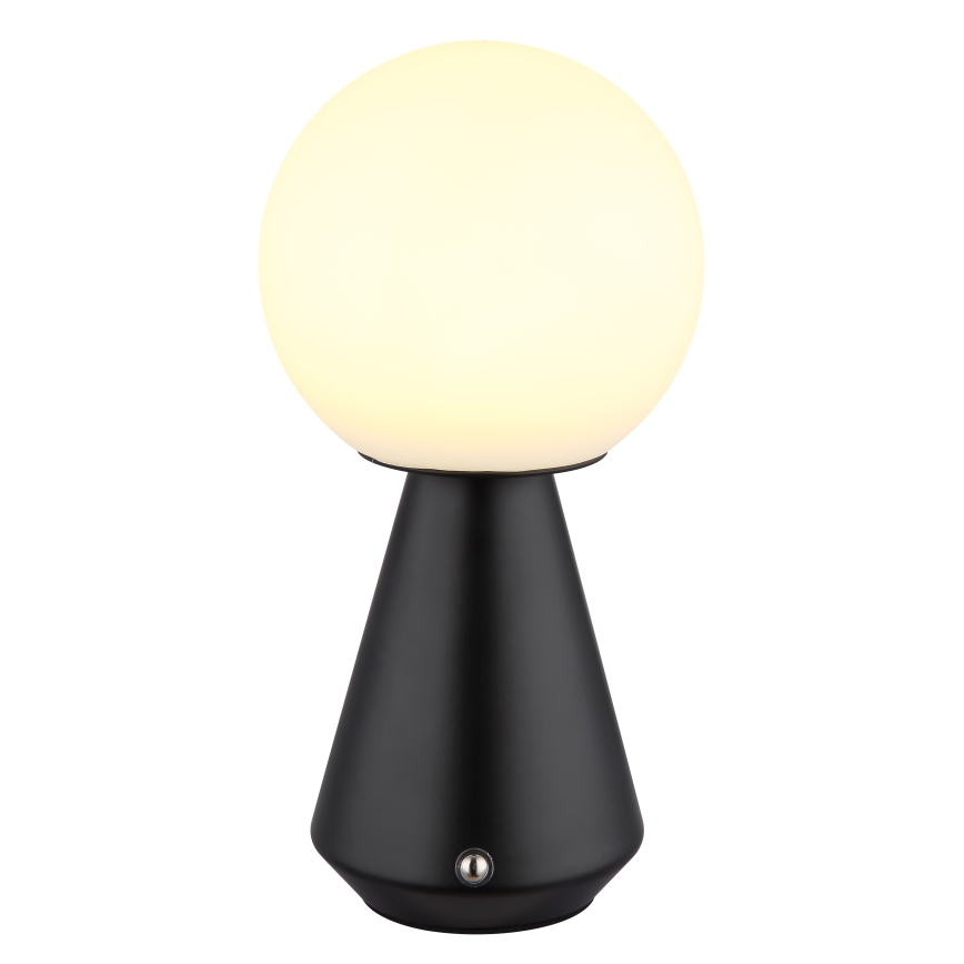 Globo - LED Prigušiva dodirna vanjska stolna lampa LED/1,5W/5V 3000/4500/6500K 1800 mAh IP41 crna