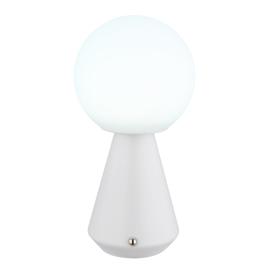 Globo - LED Prigušiva dodirna vanjska stolna lampa LED/1,5W/5V 3000/4500/6500K 1800 mAh IP41 bijela