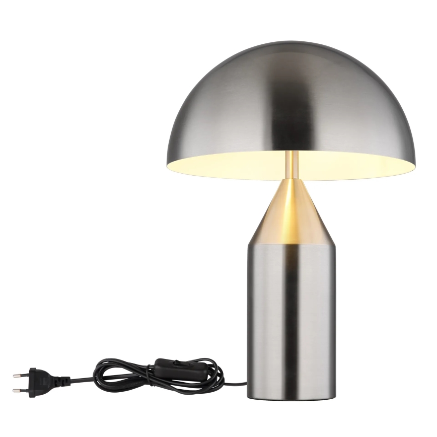 Globo - Stolna lampa 2xE27/40W/230V matni krom