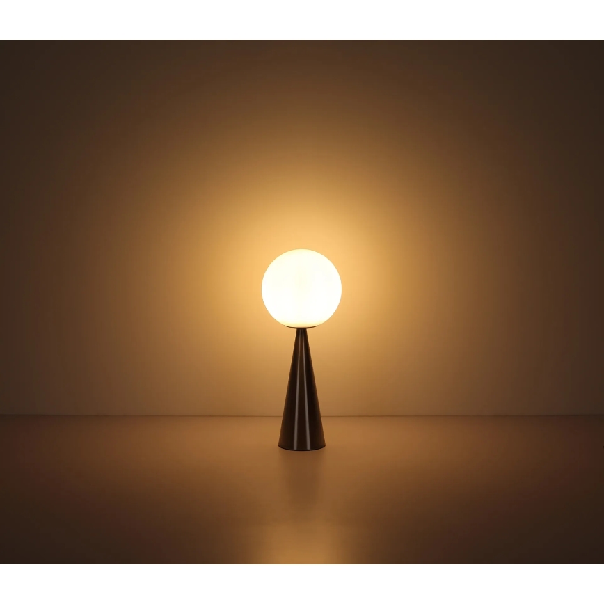 Globo - Stolna lampa 1xE27/40W/230V mat krom
