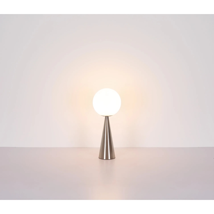 Globo - Stolna lampa 1xE27/40W/230V mat krom