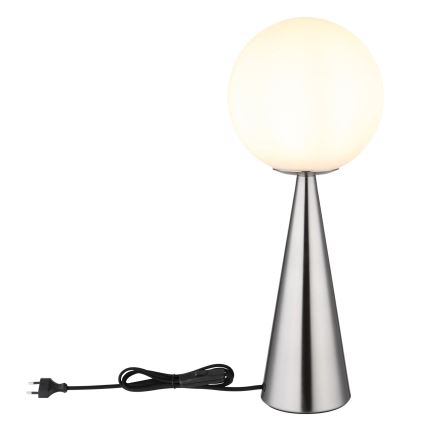 Globo - Stolna lampa 1xE27/40W/230V mat krom