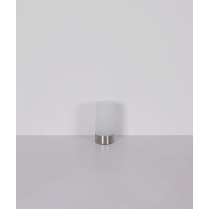 Globo - LED RGBW Prigušiva dodirna vanjska stolna lampa LED/1,8W/5V 1500 mAh IP44 mat krom