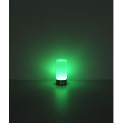 Globo - LED RGBW Prigušiva dodirna vanjska stolna lampa LED/1,8W/5V 1500 mAh crna