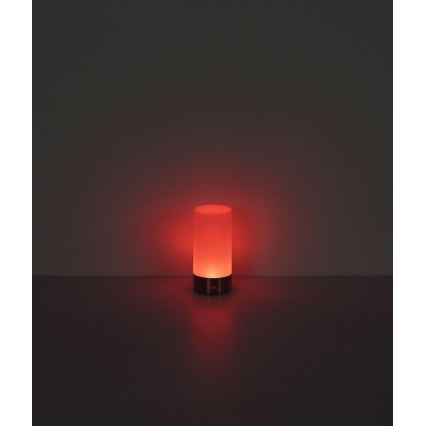 Globo - LED RGBW vanjska stolna lampa s dodirnim upravljanjem, prigušiva, LED/1,8W/5V 1500 mAh crna