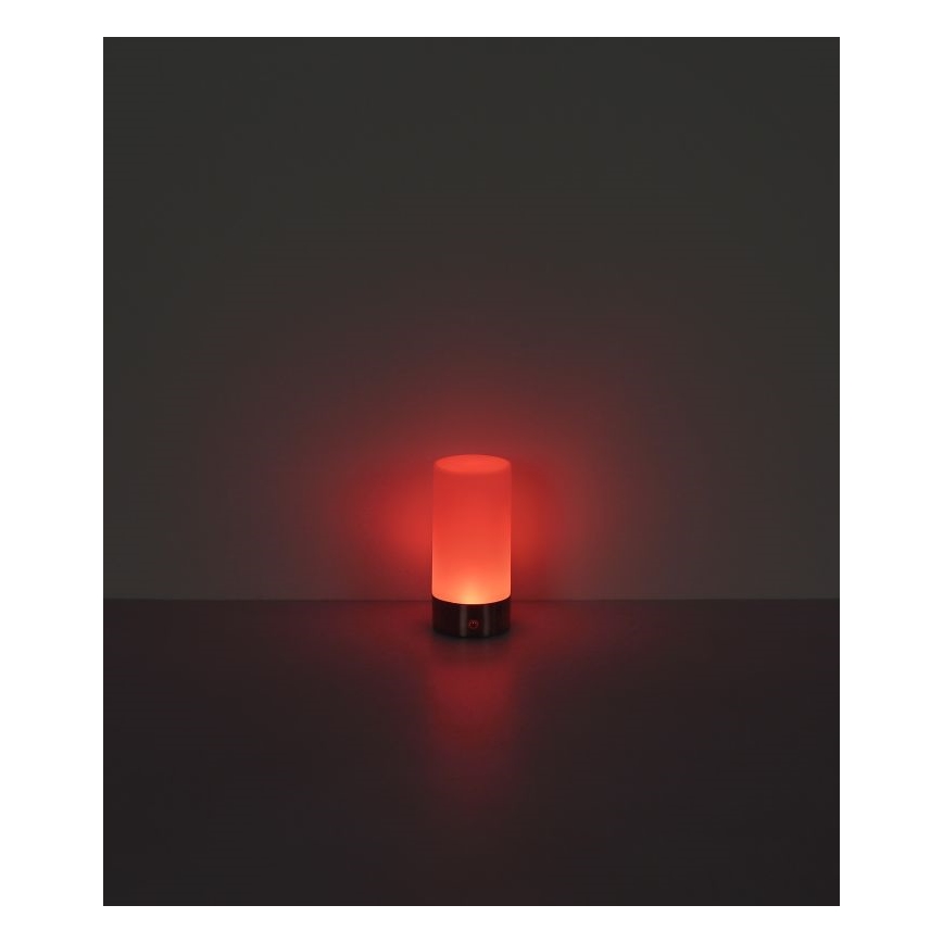 Globo - LED RGBW vanjska stolna lampa s dodirnim upravljanjem, prigušiva, LED/1,8W/5V 1500 mAh crna