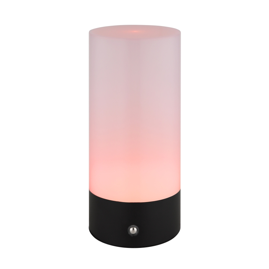 Globo - LED RGBW vanjska stolna lampa s dodirnim upravljanjem, prigušiva, LED/1,8W/5V 1500 mAh crna