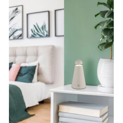 Globo - LED punjiva stolna lampa s dodirnim prigušivačem LED/1,2W/5V 1200 mAh 2700/4500/6000K