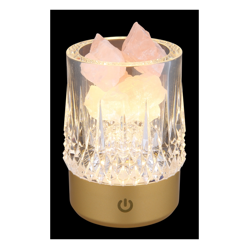 Globo - LED Prigušiva stolna lampa na dodir LED/1W/5V 3000K 1200 mAh zlatna