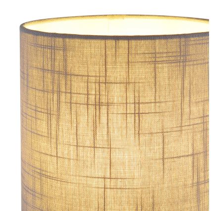 Globo - Stolna lampa 1xE27/40W/230V siva