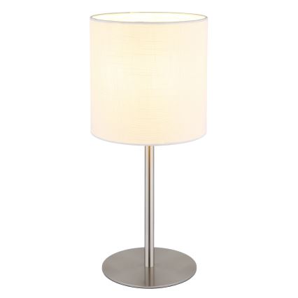 Globo - Stolna svjetiljka 1xE27/40W/230V bijela