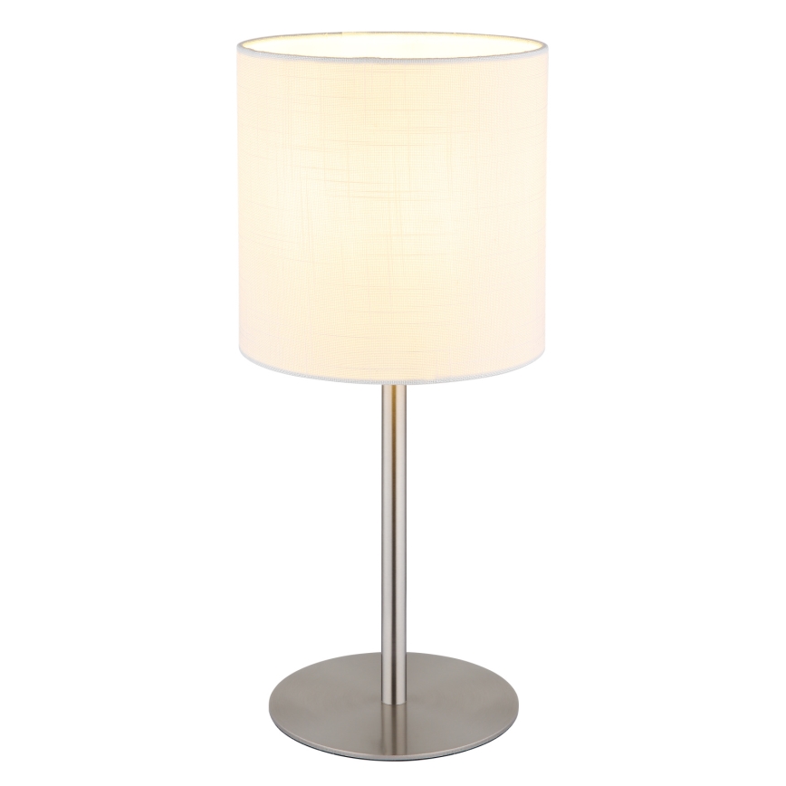Globo - Stolna svjetiljka 1xE27/40W/230V bijela