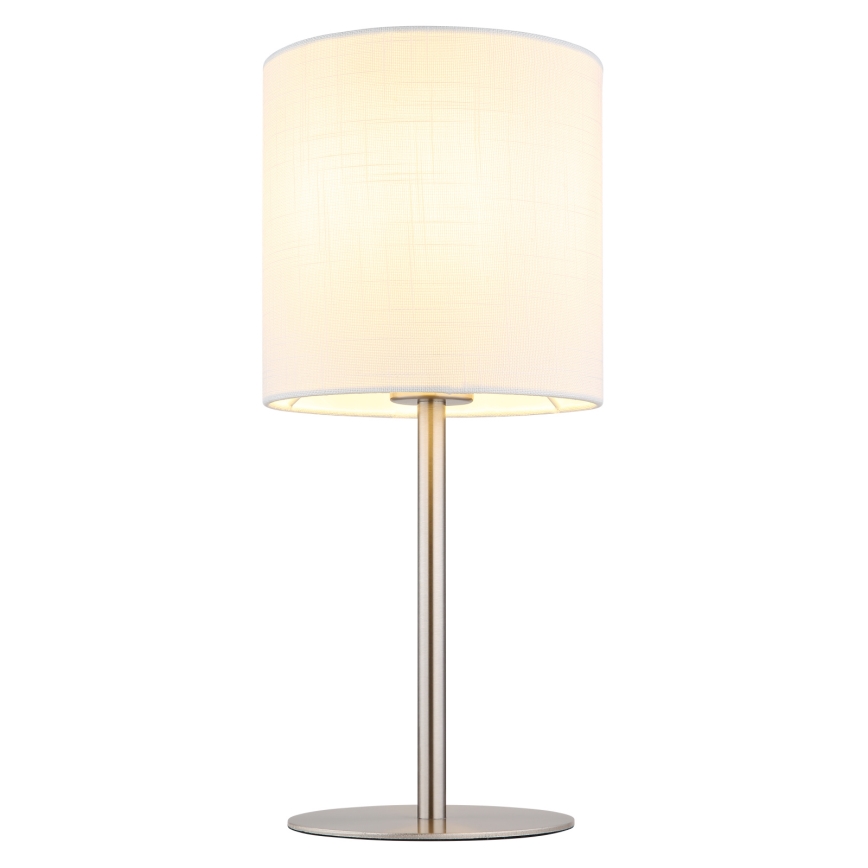 Globo - Stolna svjetiljka 1xE27/40W/230V bijela