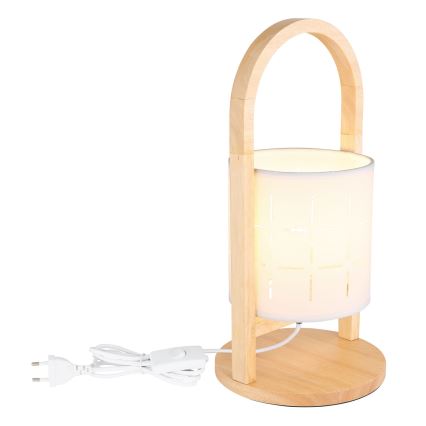 Globo - Stolna lampa 1xE14/40W/230V bijela