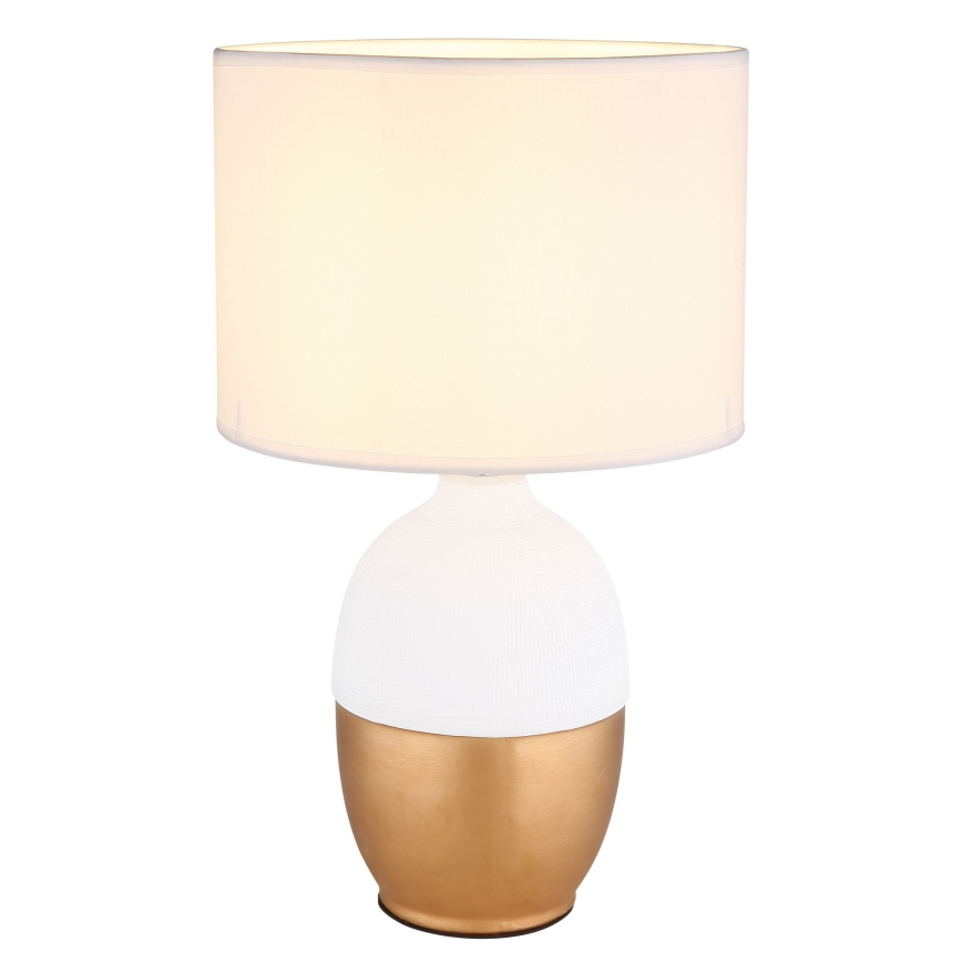 Globo - Stolna lampa 1xE14/40W/230V bijela