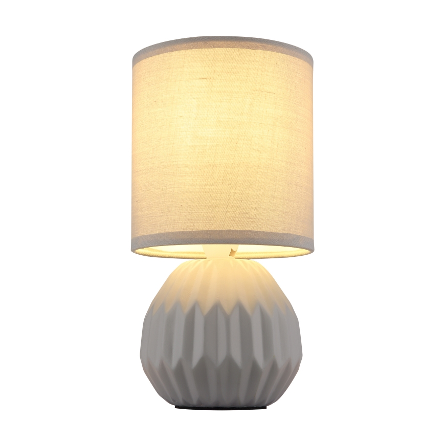 Globo - Stolna lampa 1xE14/40W/230V siva