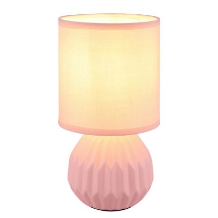 Globo - Stolna lampa 1xE14/40W/230V ružičasta