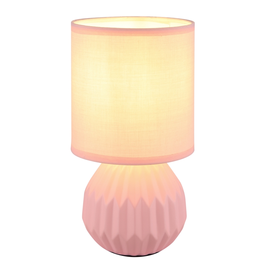 Globo - Stolna lampa 1xE14/40W/230V ružičasta