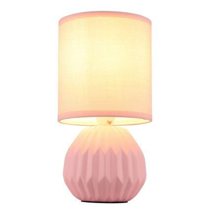 Globo - Stolna lampa 1xE14/40W/230V ružičasta