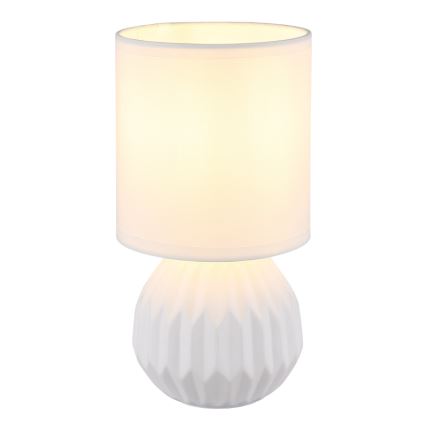 Globo - Stolna lampa 1xE14/40W/230V bijela