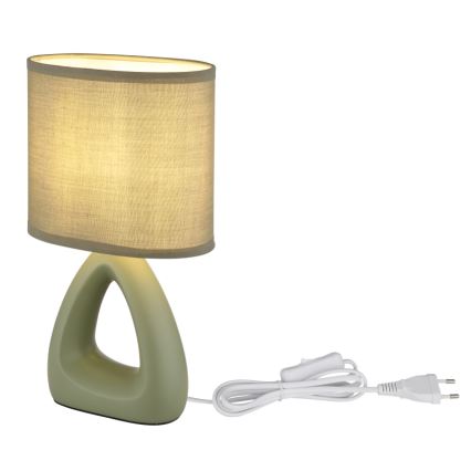 Globo - Stolna lampa 1xE14/40W/230V zelena