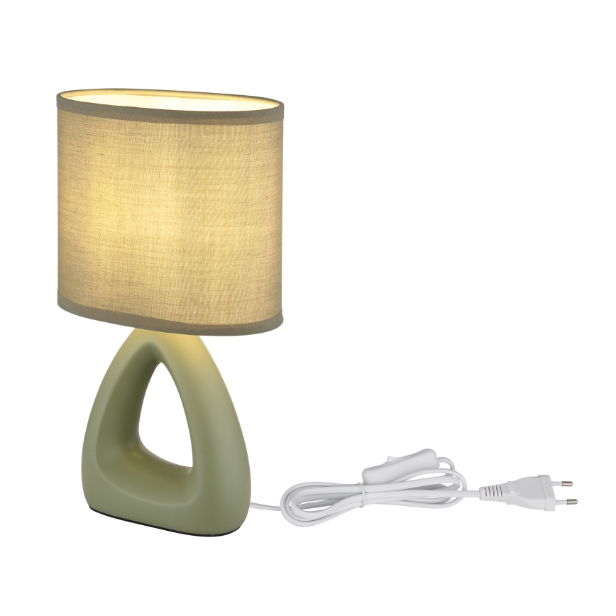 Globo - Stolna lampa 1xE14/40W/230V zelena