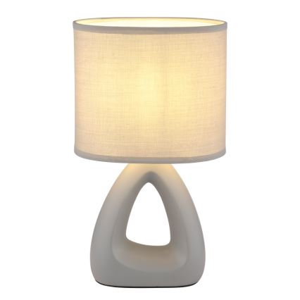 Globo - Stolna lampa 1xE14/40W/230V siva