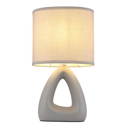 Globo - Stolna lampa 1xE14/40W/230V siva