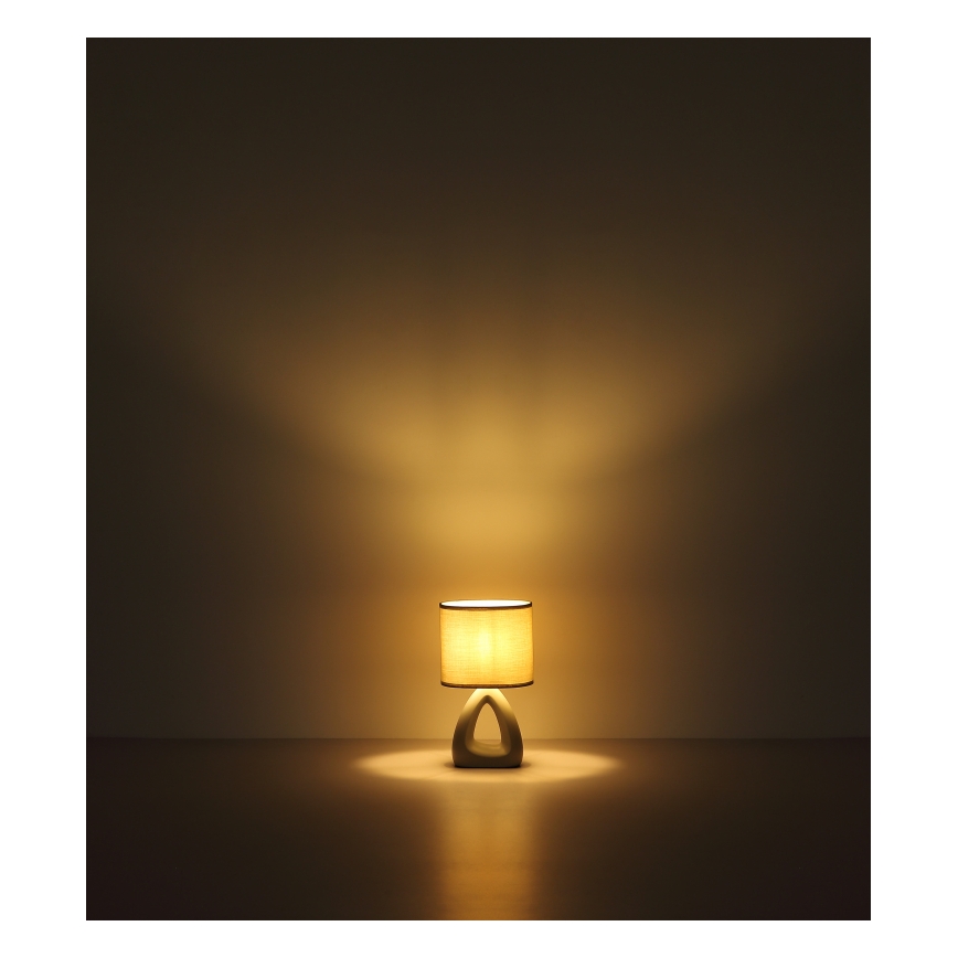 Globo - Stolna lampa 1xE14/40W/230V siva