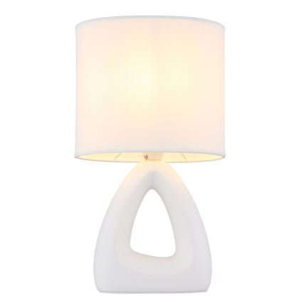Globo - Stolna lampa 1xE14/40W/230V bijela