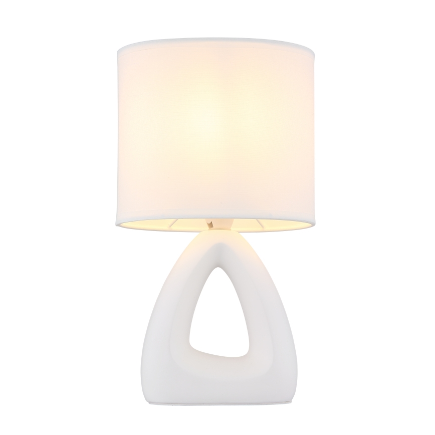 Globo - Stolna lampa 1xE14/40W/230V bijela