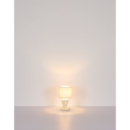Globo - Stolna lampa 1xE14/40W/230V krem