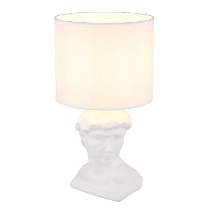 Globo - Stolna lampa 1xE14/40W/230V bijela