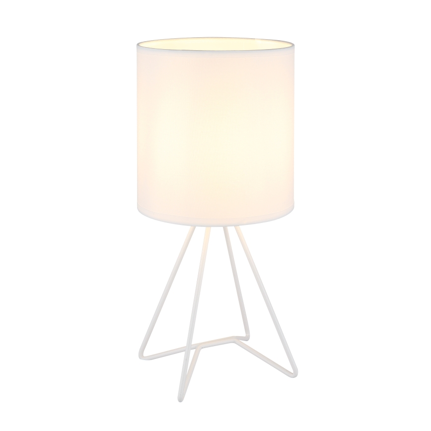 Globo - Stolna lampa 1xE14/40W/230V bijela
