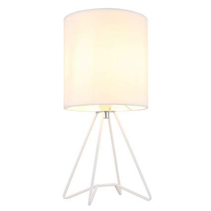 Globo - Stolna lampa 1xE14/40W/230V bijela