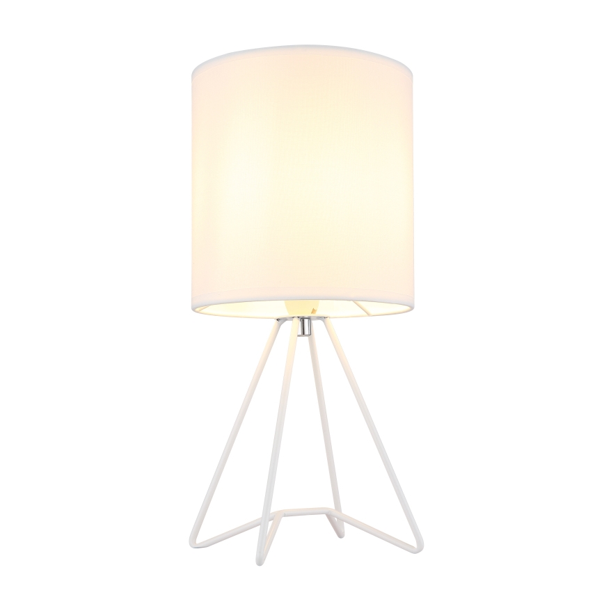 Globo - Stolna lampa 1xE14/40W/230V bijela