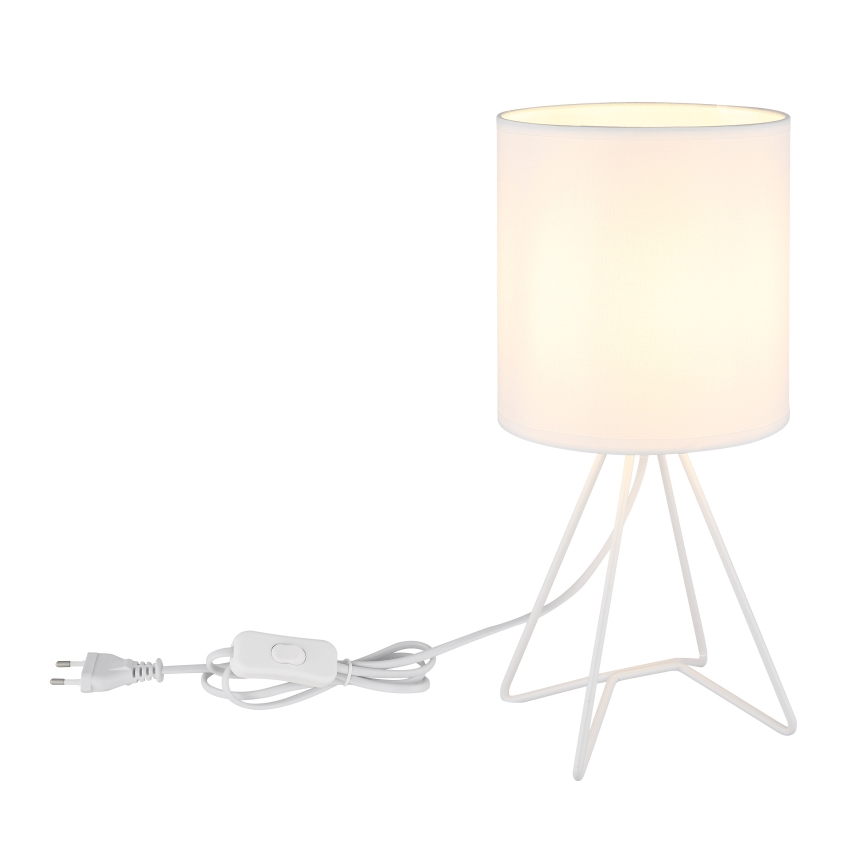 Globo - Stolna lampa 1xE14/40W/230V bijela
