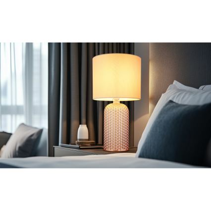 Globo - Stolna lampa 1xE27/60W/230V bež