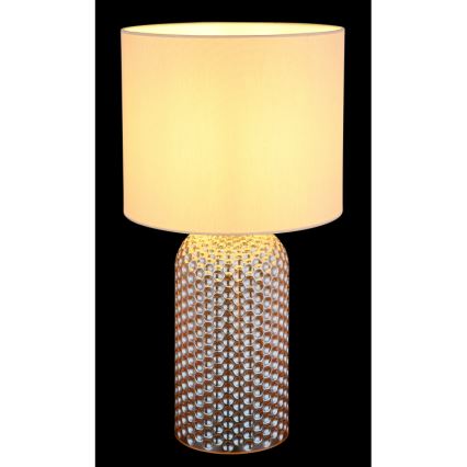 Globo - Stolna lampa 1xE27/60W/230V bež